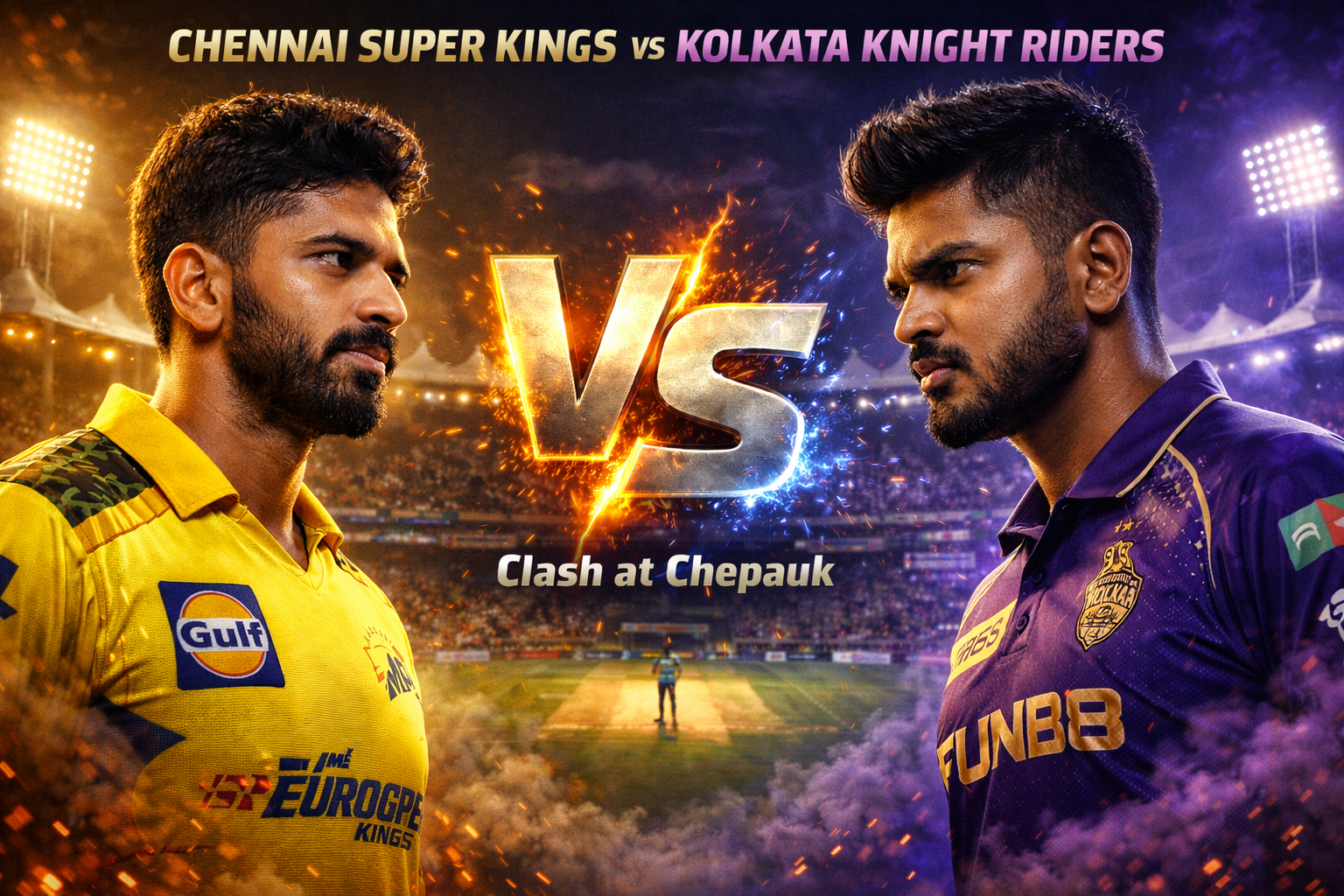 CSK vs KKR IPL 2026